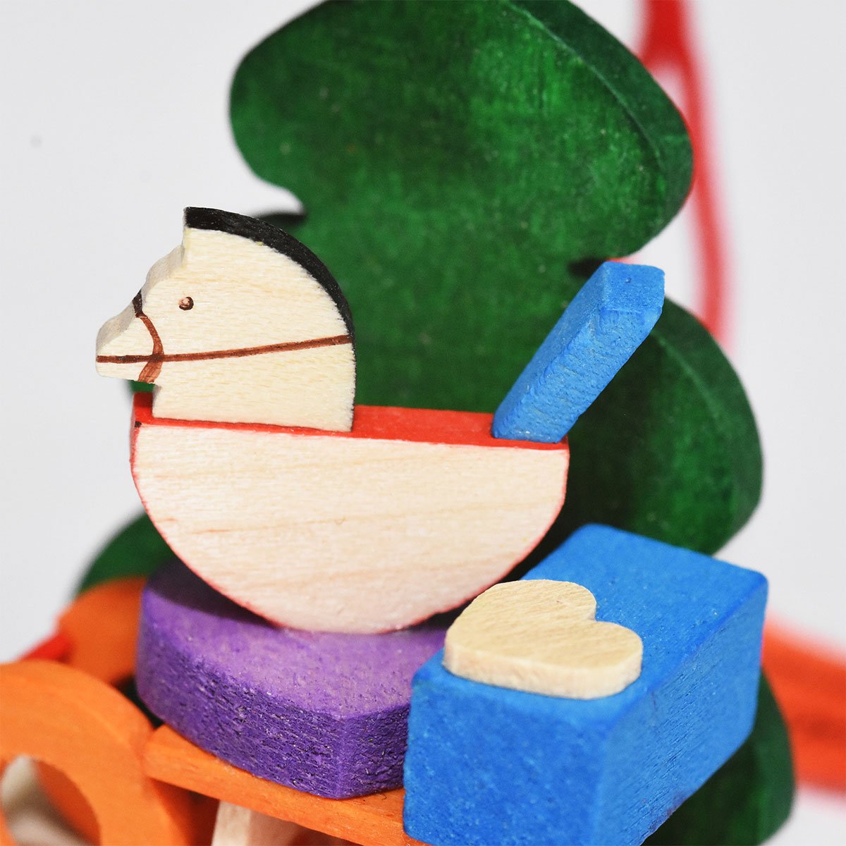 Christmas Tree Memories - Rocking Horse and Sled - Christmas tree decoration